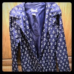 Super cute anchor raincoat!